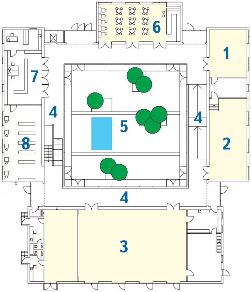 Lageplan Artrium Bad Birnbach