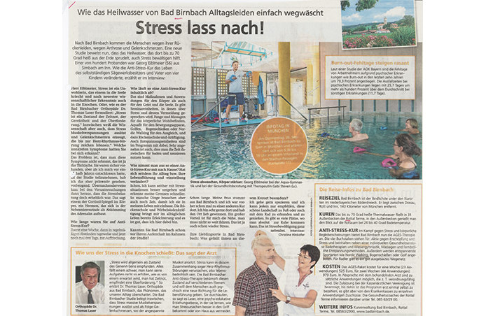 21. September - Münchner Merkur / TZ (noch vor der Genehmigung zur Kompaktkur)