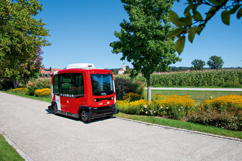 Autonomer Kleinbus