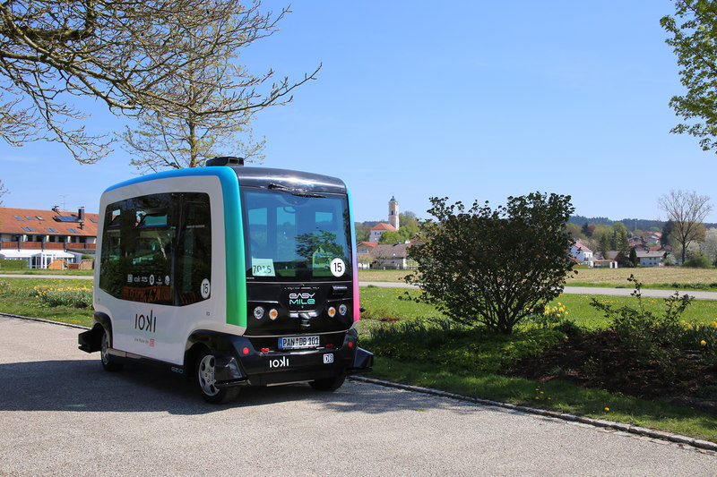 Erster autonomer Kleinbus Deutschlands