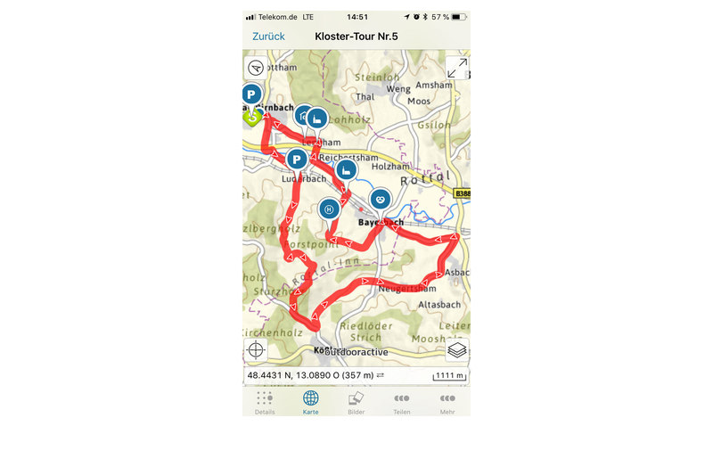 Tour mit Sehenswürdigkeiten in der Umgebung