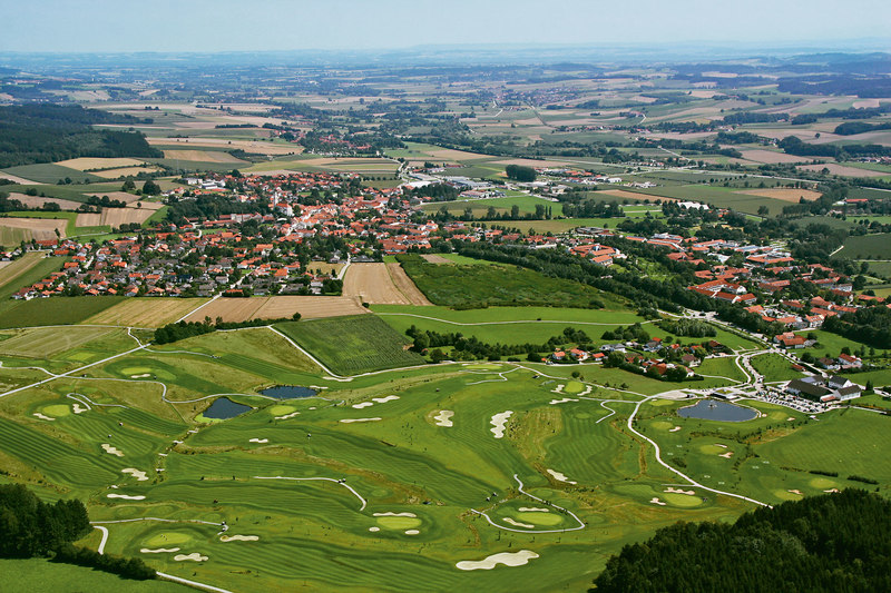 Luftaufnahme Golfpark