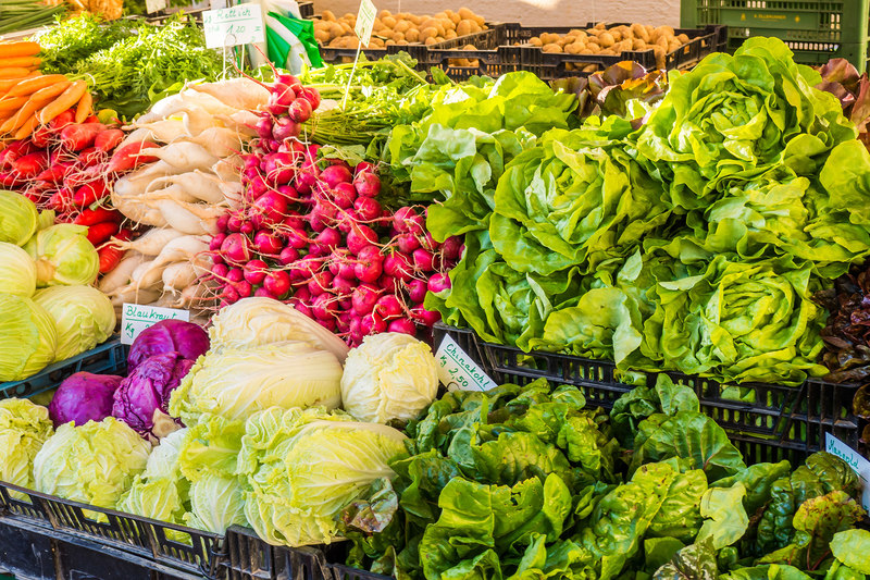 Auswahl an Gemüse