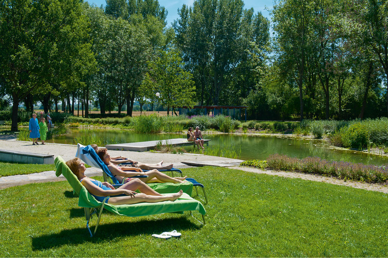Garten der Sinne in der Thermenwelt des Vitariums