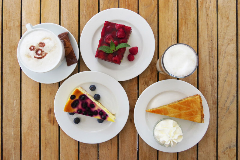 Kuchen- und Strudelvariationen in der Venite-Gastronomie