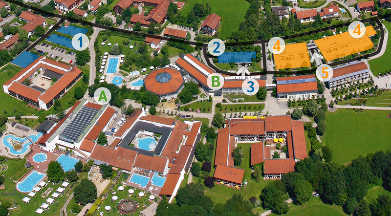 Parkübersicht Rottal Terme